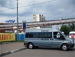 Бесплатный автобус Genser в пункт аренды автомобилей АрендаАвто-срг на ул.Добролюбова